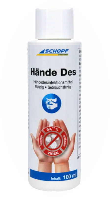 Sofort Bestellen Hände Des Handdesinfektionsmittel